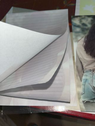 5 hojitas de Olor con portada y plastico