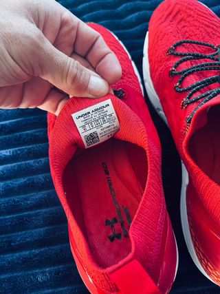 Playeros Under Armour Phantom 2 Rojo