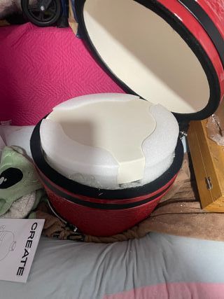 Barbacoa Kamado 16'' in Ceramica Rossa NUOVA