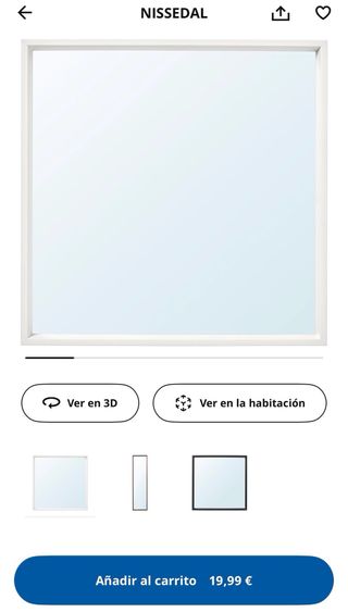 Toeletta con specchio e lampada LED in acciaio