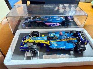 Renault R26 y Alpine A522 Fernando Alonso 1/18