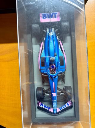 Renault R26 y Alpine A522 Fernando Alonso 1/18