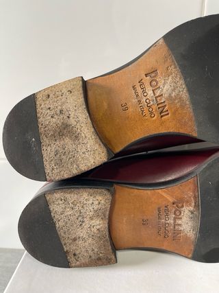 Zapatos oxford de cuero  Pollini (Italia), 39