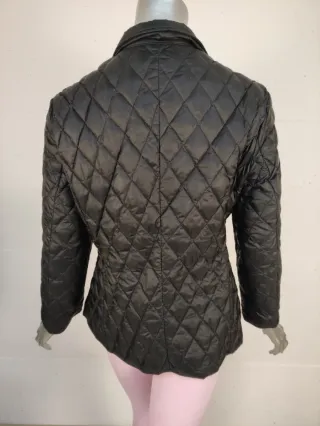 Giacca donna trapuntata nera