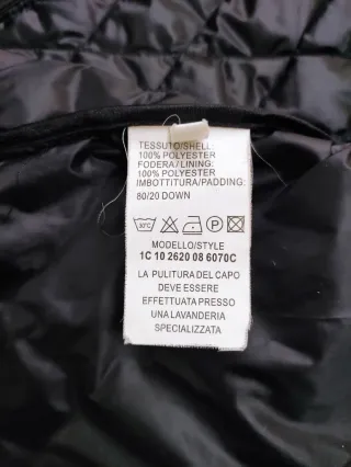 Giacca donna trapuntata nera