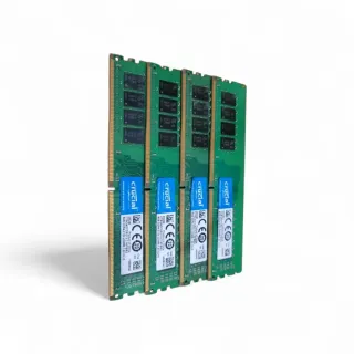 32 GB DDr4 Crucial (4x 8GB) 2133 mhz memoria ram