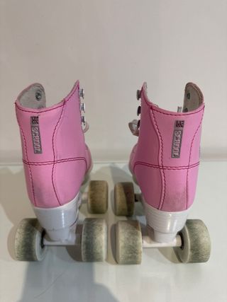 Patines rosas niña 4 ruedas