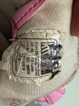 Patines rosas niña 4 ruedas