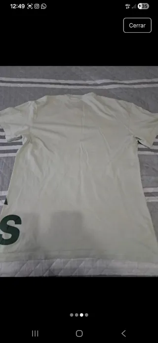 Camiseta Adidas Hombre Verde