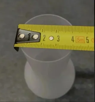 Pequeña tulipa quinqué 5 cm