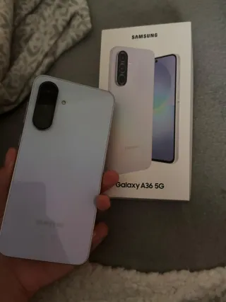 Samsung Galaxy A36 5G Morado/Blanco