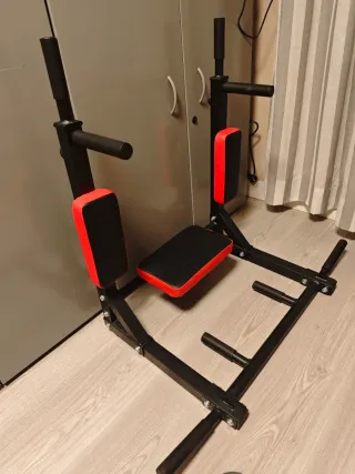 Rack de dominadas multifunción 2 en 1