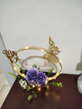 Centro de mesa 15 años