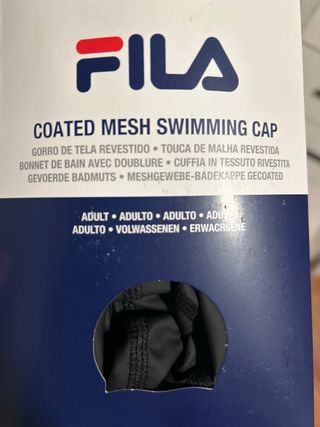 Gorro de natación Fila negro