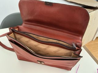 Cartera Porta Documentos Piel Noble Marrón