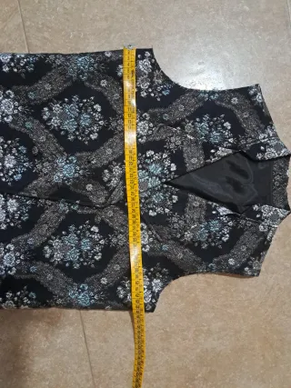 Chaleco fallero estampado talla 16 años