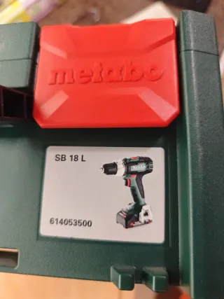 Taladro a batería Metabo SB 18 L