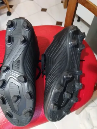 Botas fútbol Adidas Predator Negras T43 1/3