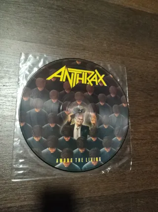 Vinilo LP Anthrax - Among The Living (Picture)