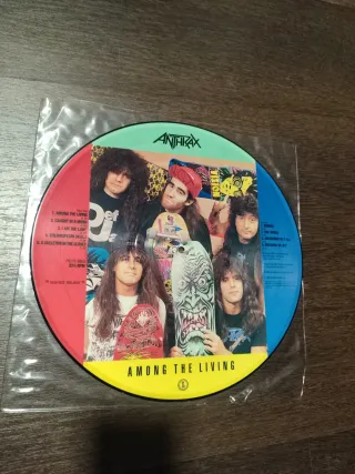 Vinilo LP Anthrax - Among The Living (Picture)