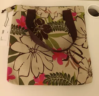 Bolso estampado hawaiano