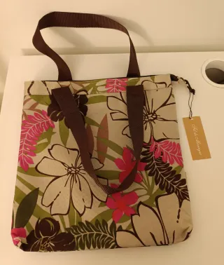 Bolso estampado hawaiano