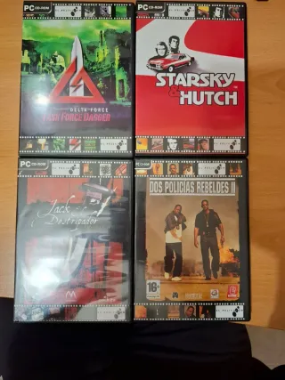 4 Juegos PC: Delta Force, Starsky & Hutch, Jack el