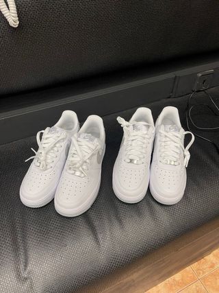 Nike Air Force 1 Blancas Plata