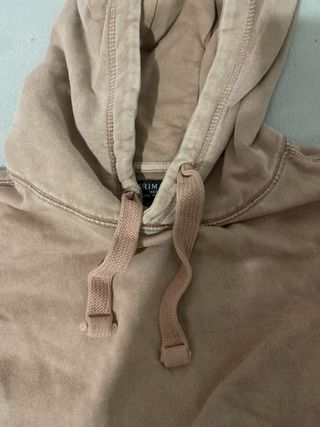 Sudadera rosa con capucha