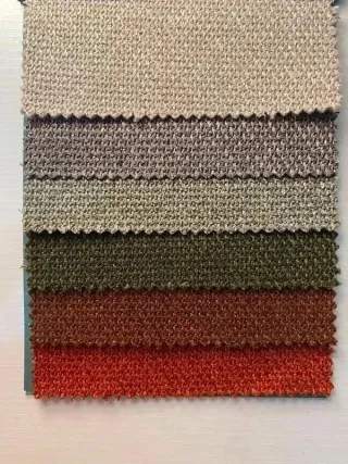 Campioni tessuti idrorepellenti colorati