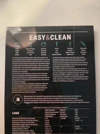 Campioni tessuti idrorepellenti colorati