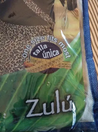 DISFRAZ ZULÚ