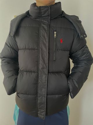 Abrigo Ralph Lauren Negro