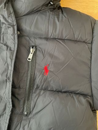 Abrigo Ralph Lauren Negro