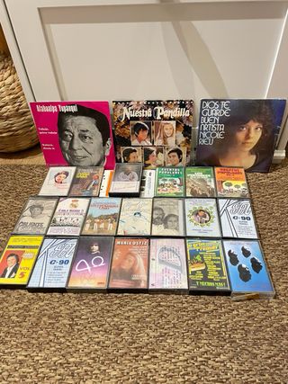 Lote Vinilos y Casetes