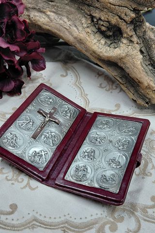 Dittico Via Crucis portatile