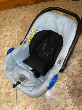 Carro de bebé 3 piezas azul