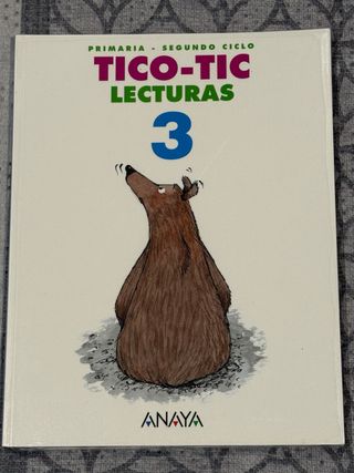 Tico CIC, libro de lecturas tercero de primaria