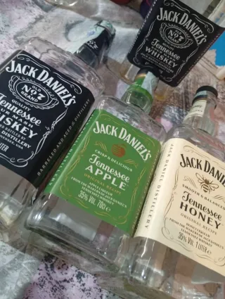 Set 4 Bottiglie Jack Daniel's