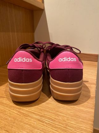 Deportivas Adidas Mujer Marrones y Rosas