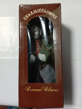 Payaso de cerámica coleccionable, cerámica clowns