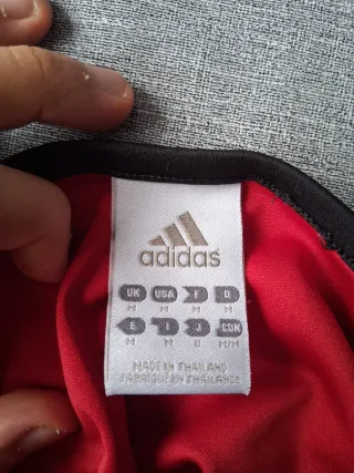 Camiseta Adidas Roja y Negra