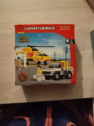 Construblock Urgencias Helicoptero y Coche