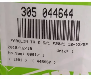 Farolim Traseiro Esquerdo BMW