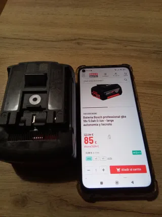 Batería Bosch 18v 5.0 ah. Li-on