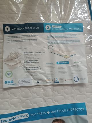 Colchón Cuna Aerosleep Antiahogo 117x57x9cm