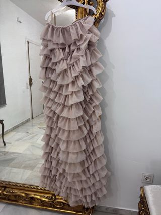 Falda de volantes de tul PbLZ