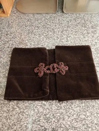 Cuello bufanda de terciopelo