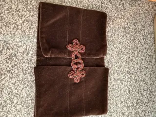 Cuello bufanda de terciopelo