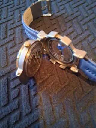 Reloj Il Guerriero Hombre Dorado y Gris